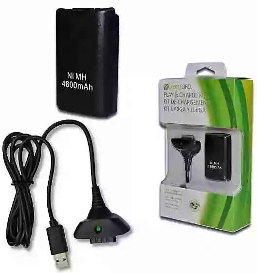 Charging Cable and battery for wireless Xbox gamepad